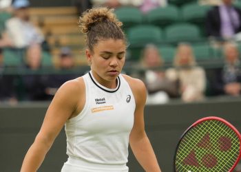 Jasmine Paolini a Wimbledon 2024 (Foto ANSA)