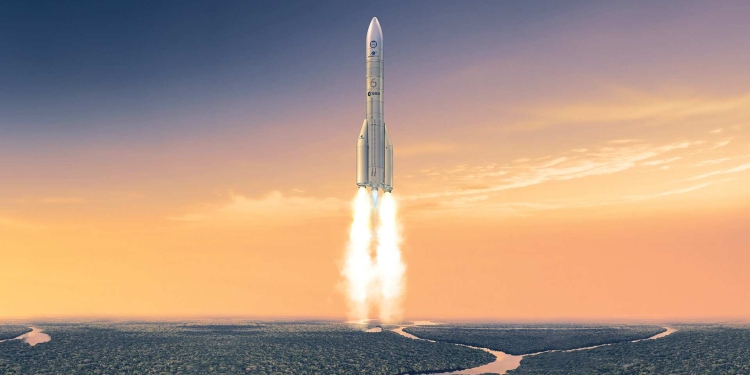 Ariane 6, la grafica a firma ESA