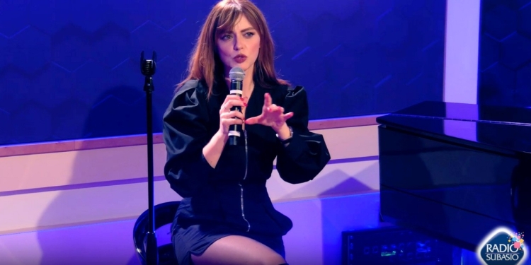 Annalisa cantante parla della maturità a Radio Subasio