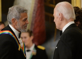 George Clooney con Joe Biden