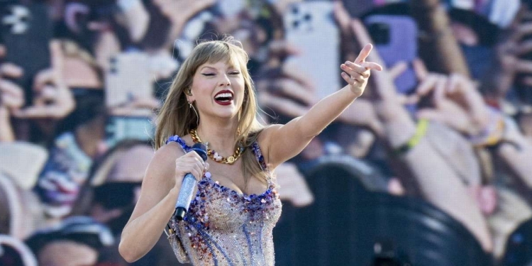 Taylor Swift in concerto a Zurigo (Ansa)