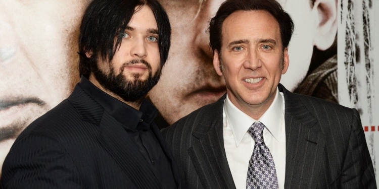 Weston Cage figlio di Nicolas Cage