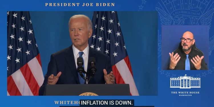 Joe Biden, screen da Youtube