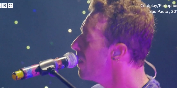 Coldplay nel tour sostenibile music of the sphere