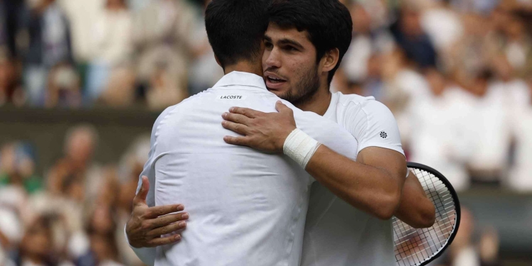 Alcaraz Djokovic Wimbledon 2023