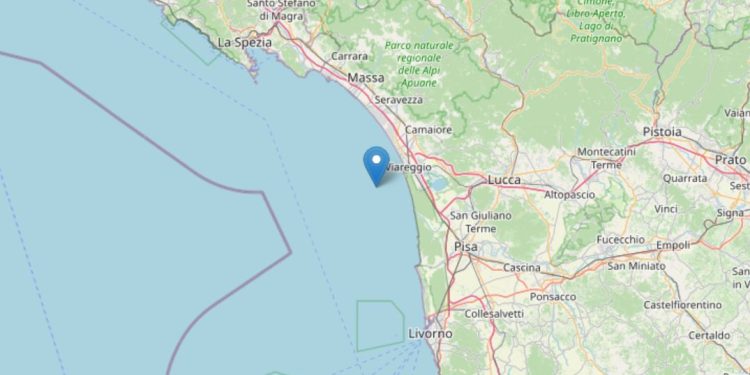 Terremoto oggi in Toscana, vicino a Viareggio (Ingv)