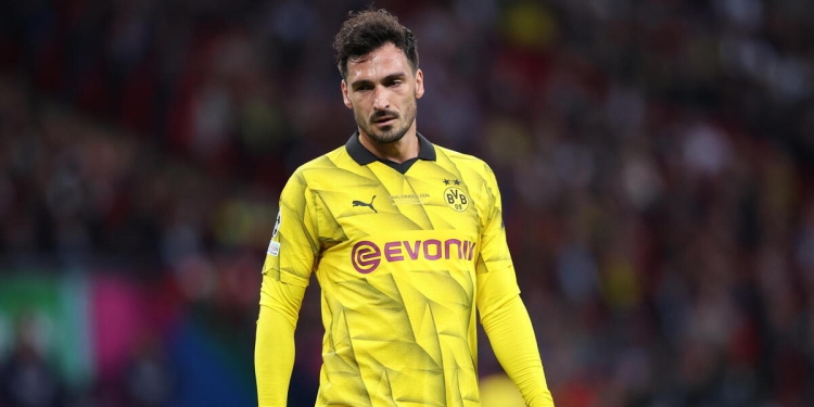 Mats Hummels con il Borussia Dortmund (Foto ANSA)