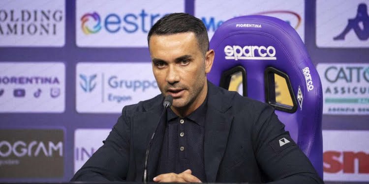 Raffaele Palladino, nuovo allenatore della Fiorentina (Foto ANSA)