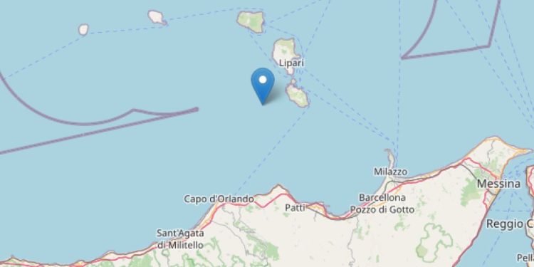 Terremoto oggi Isole Eolie