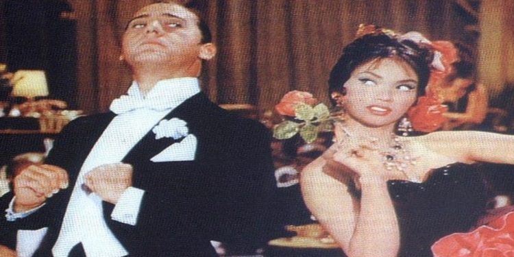 Aleberto Sordi e Anna Maria Ferrero in una scena del film nel pomeriggio di Rete 4 (Foto Web)