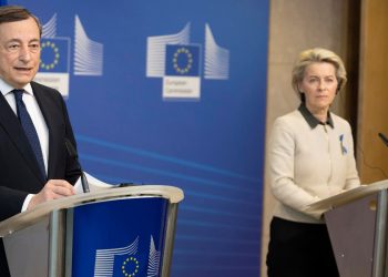 Draghi con Von der Leyen