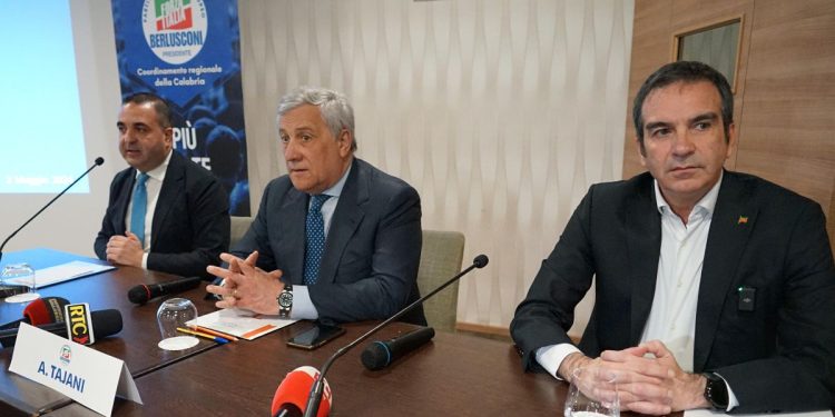 FI in Calabria, Tajani con Occhiuto