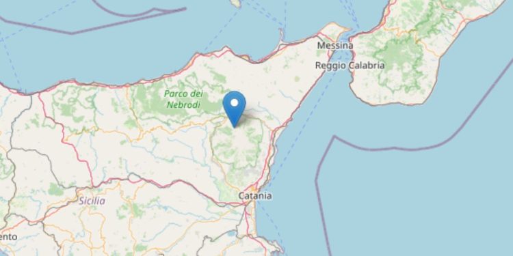 terremoto oggi Catania