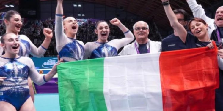 Le Fate, nazionale femminile di ginnastica artistica. (Foto: Web)