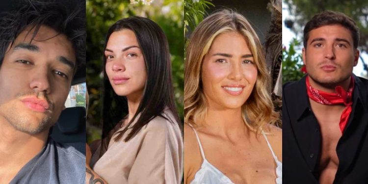 Jakub, Gaia, Martina e Carlo a Temptation Island 2024