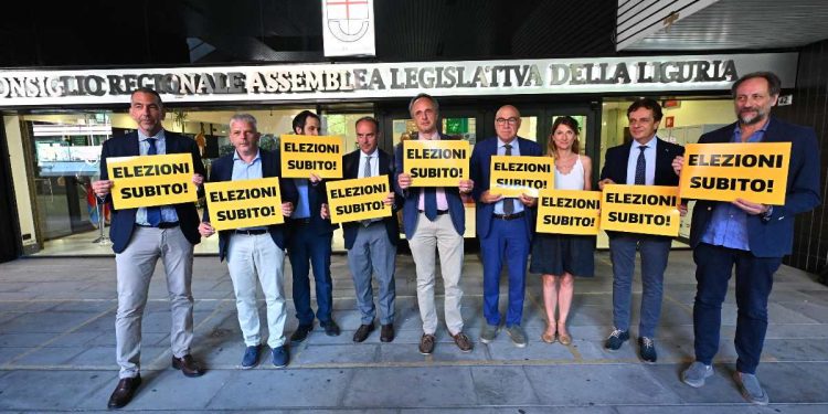 Opposizioni chiedono Elezioni anticipate in Liguria