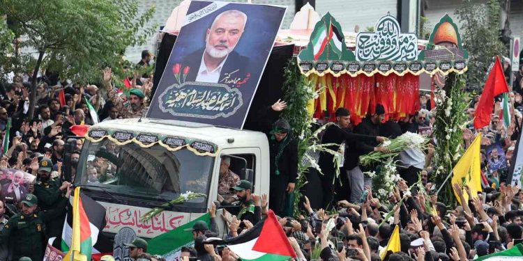 Funerali Haniyeh in Iran