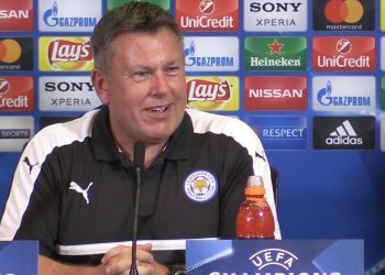 Craig Shakespeare, screen da Youtube