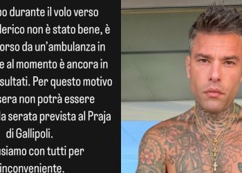 Fedez ricoverato in ospedale per un malore