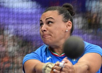 Sara Fantini alle Olimpiadi Parigi 2024 (Foto ANSA)