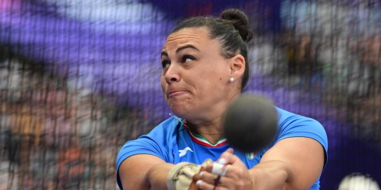 Sara Fantini alle Olimpiadi Parigi 2024 (Foto ANSA)