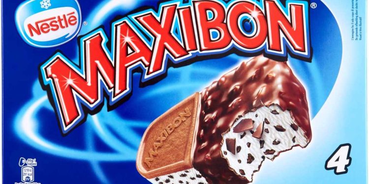 Il gelato Maxibon