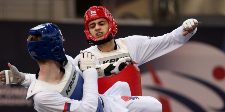 Vito Dell'Aquila, oro olimpico in carica nel taekwondo (Foto ANSA)