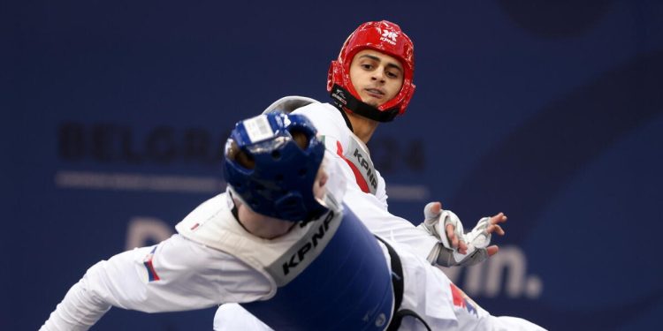 Vito Dell'Aquila, taekwondo (Foto ANSA)