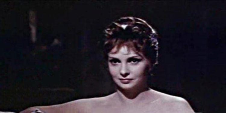 Gina Lollobrigida in una scena del film nel pomeriggio di Rete 4 (Foto Web)