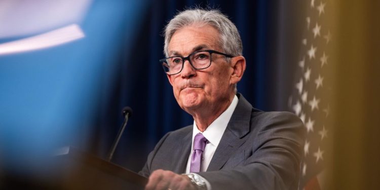 Il presidente della FED, Jerome Powell (Ansa)