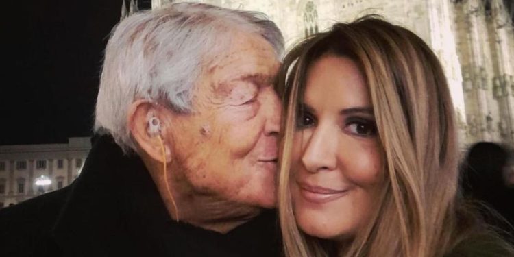 Selvaggia Lucarelli con papà Nicola