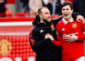 Eriksen Lindelof Manchester United