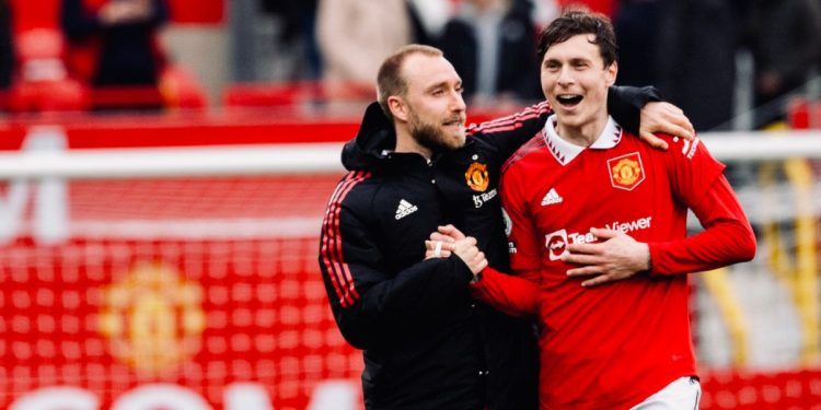 Eriksen Lindelof Manchester United