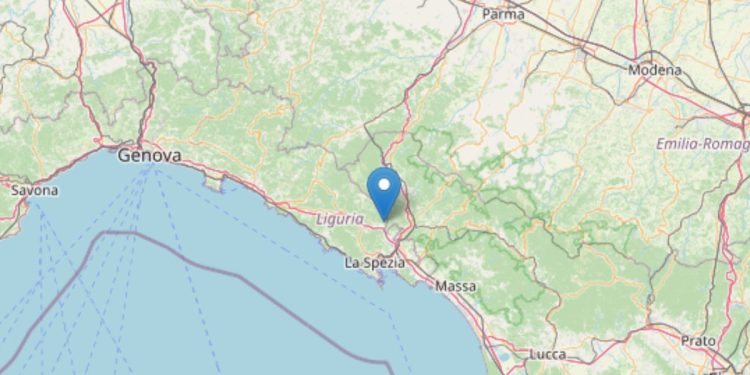 terremoto oggi a La Spezia