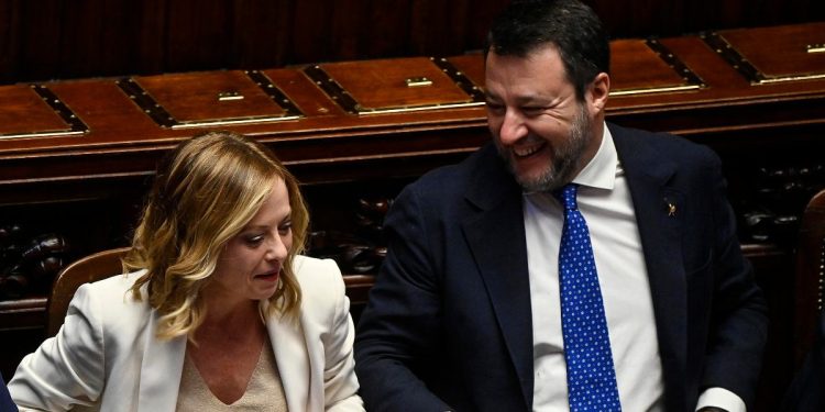 Meloni e Salvini