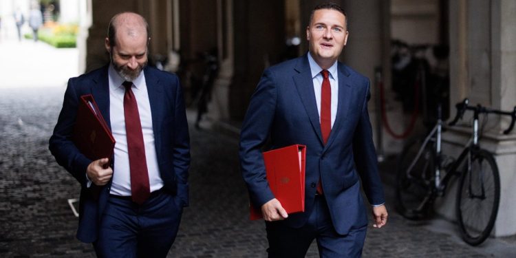 Jonathan Reynolds e Wes Streeting