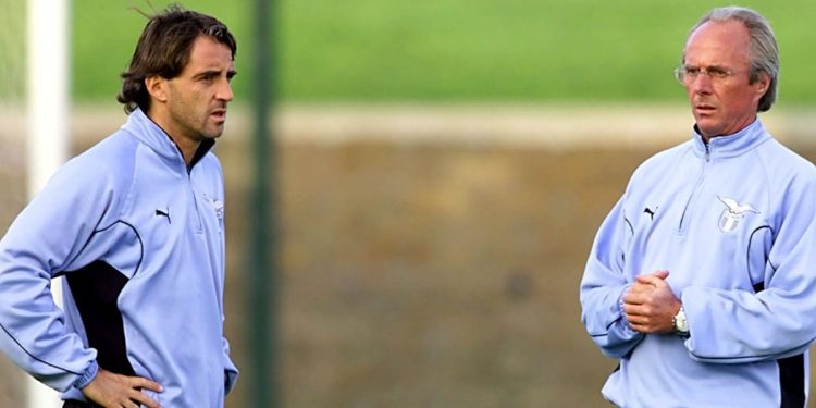 Mancini e Eriksson, Lazio