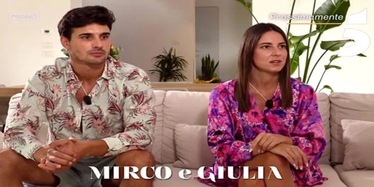 Giulia e Mirco a Temptation Island 2024