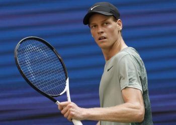 Jannik Sinner agli Us Open 2024 (Foto ANSA)