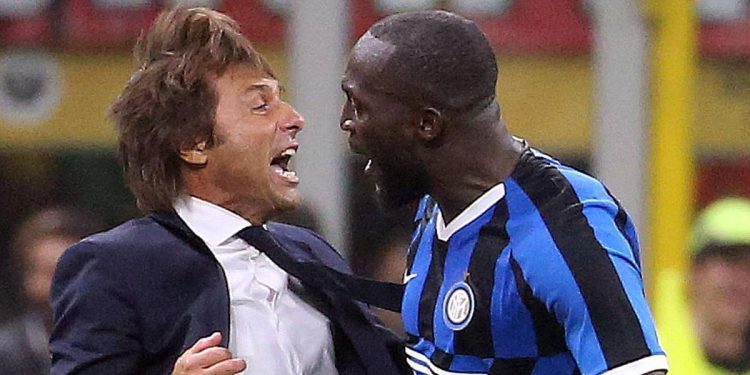 Conte e Lukaku, Inter