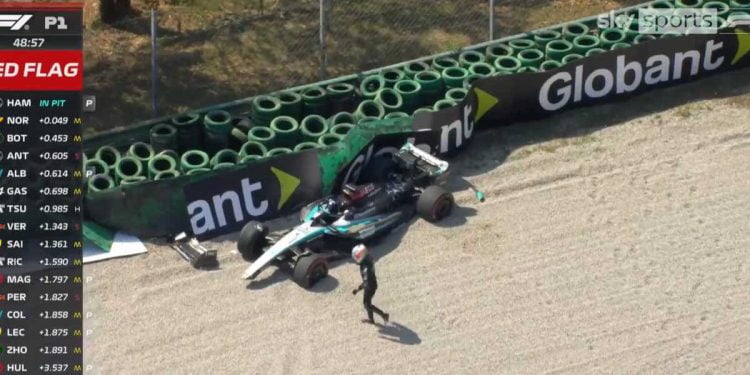 Incidente Kimi Antonelli in F1