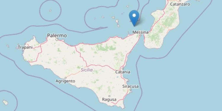 terremoto oggi messina