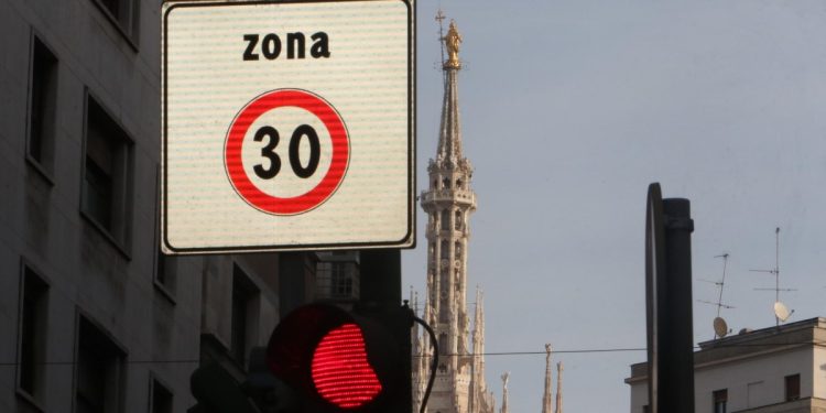 Zona 30 km/h a Milano