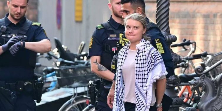 Greta Thunberg a Copenaghen