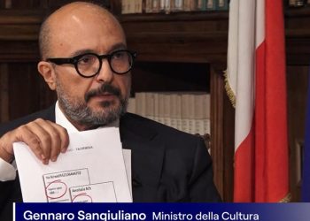 Ministro della Cultura, Gennaro Sangiuliano