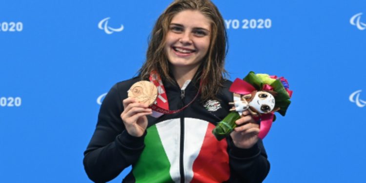 Monica Boggioni, nuotatrice italiana alle Paralimpiadi 2024. (Foto: Web)