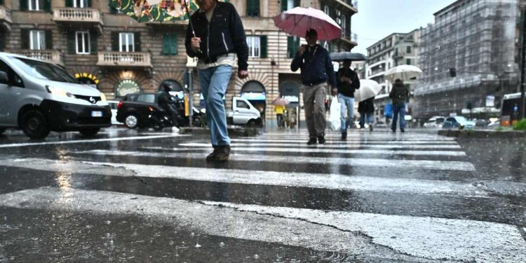 Allerta meteo Liguria, maltempo