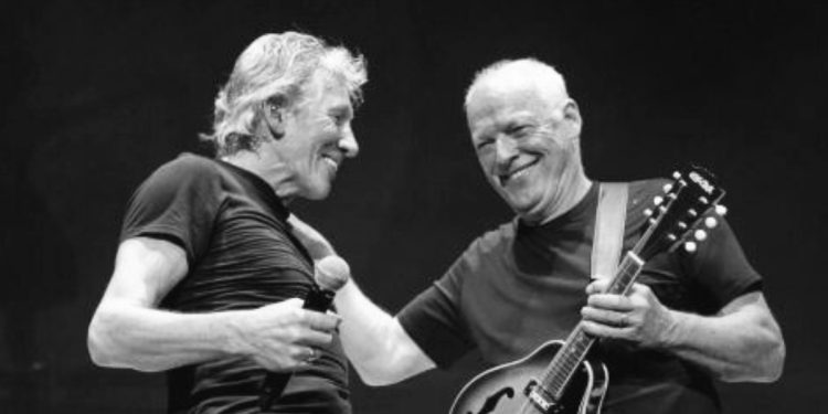 Roger Waters e David Gilmour dei Pink Floyd