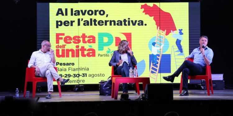 Renzi alla Festa dell'Unità