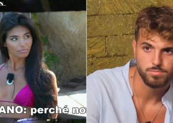 Federica e Alfonso a Temptation Island 2024 (Foto: screenshot da Mediaset Infinity)